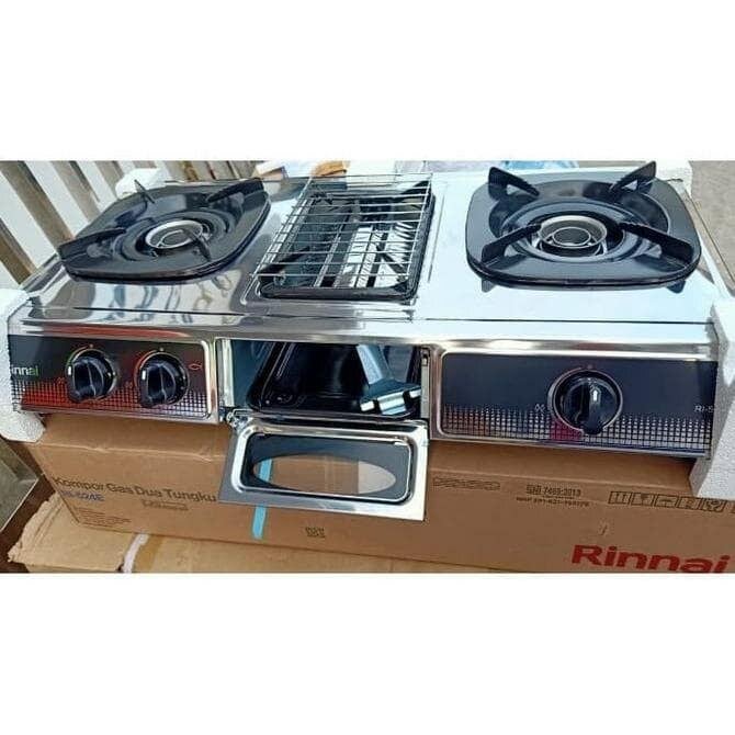 Double burner stove