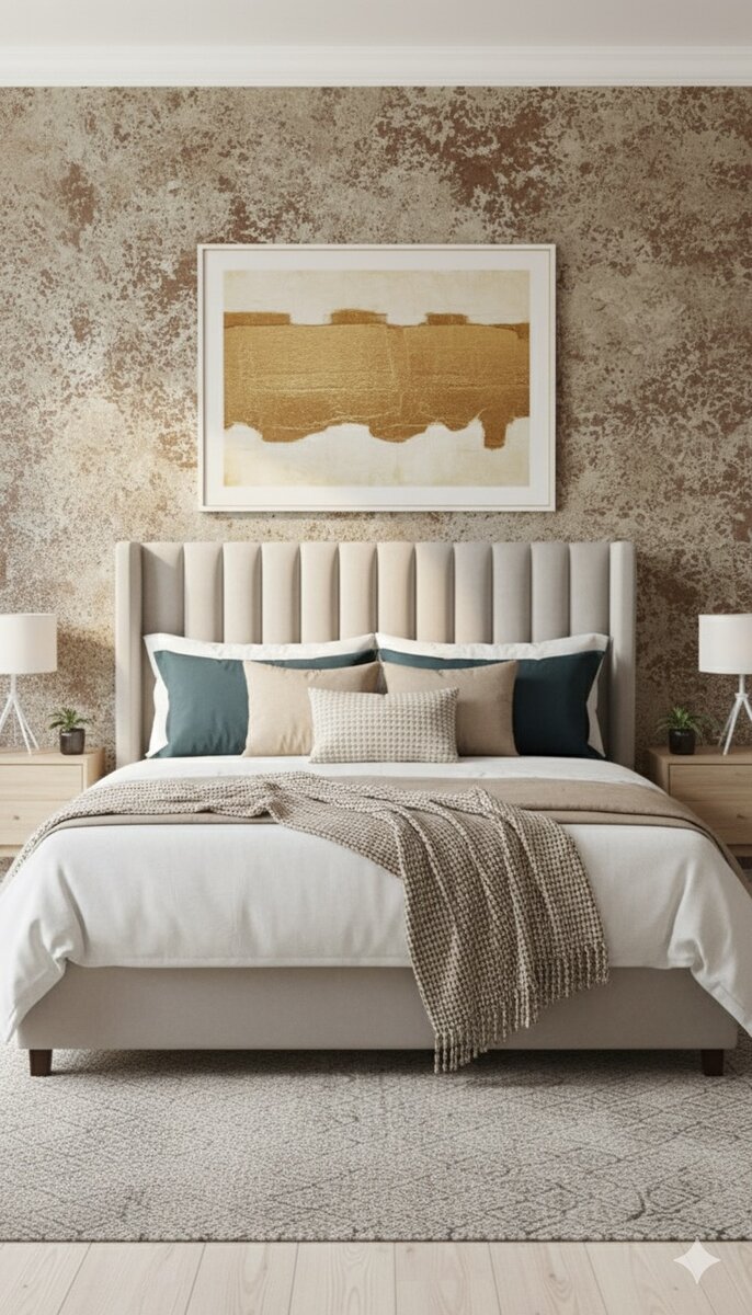 Papier Peint Texturé Élégant