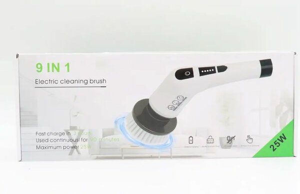 Brosse de nettoyage électrique 9 En 1