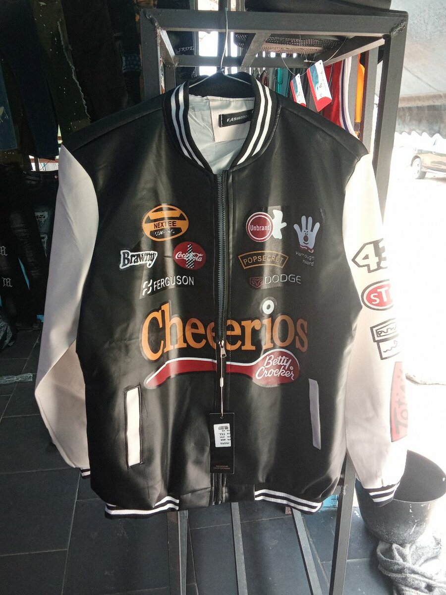 Blouson Racing Cheerios Vintage