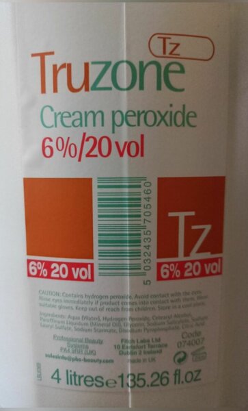 Hair Developer Truzone 20Vol