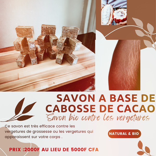 Savon au cabosse de cacao