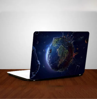 Tiny Planet Laptop Back Skin Sticker-Laptop Back Skin-Laptop Skin Vinyl Sticker Decal, 13 13.3 14.6 15 15.4 15.6 inch Laptop Skin Sticker Cover For All Laptops