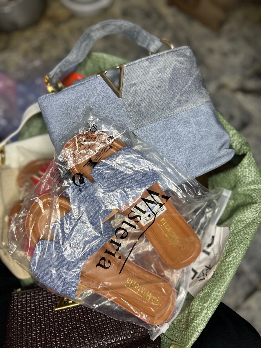 Sac à main en denim élégant