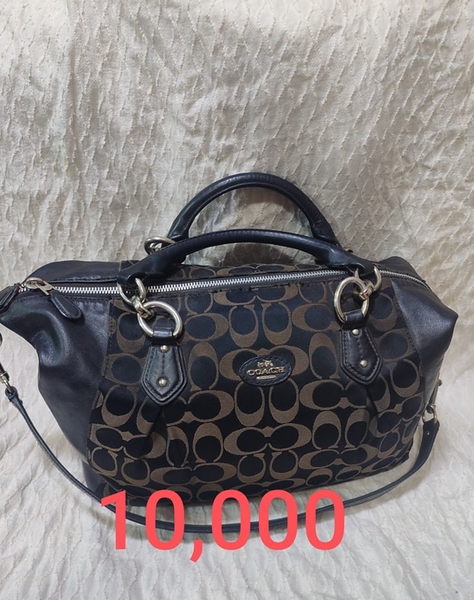 Sac femme noir baggy noir