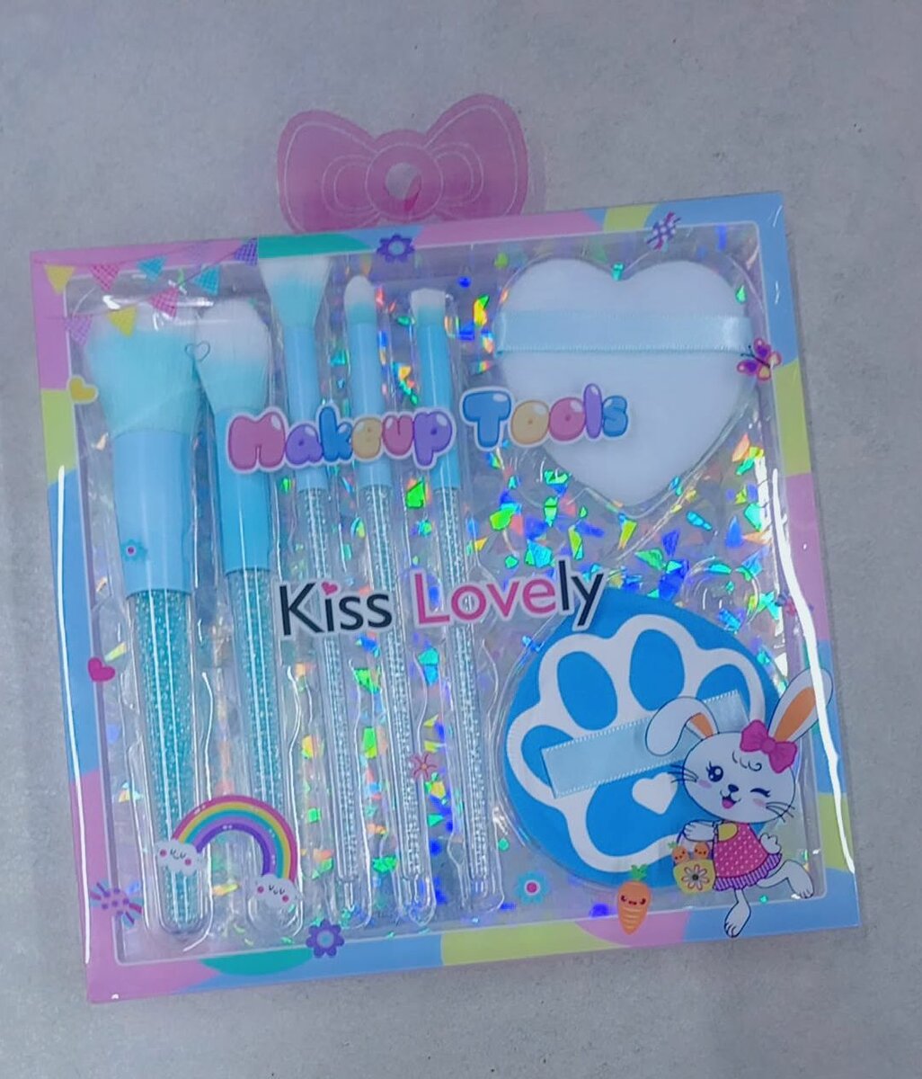 Ensemble de pinceaux maquillage enfant