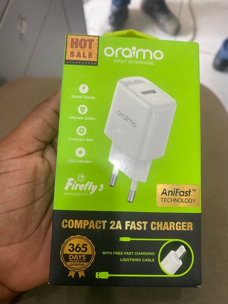 Chargeur Rapide Oraimo 2A