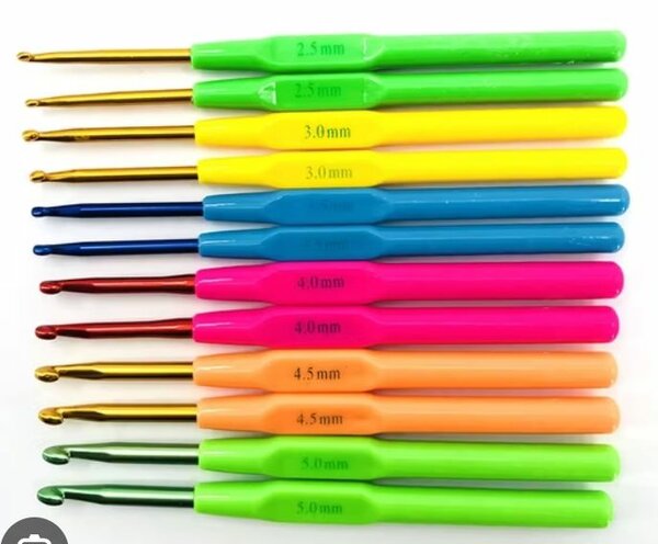 Crochets ergonomiques Lot de 4