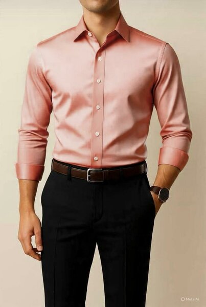 Chemise élégante en satin