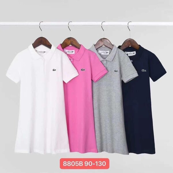 Robes polo enfant coton