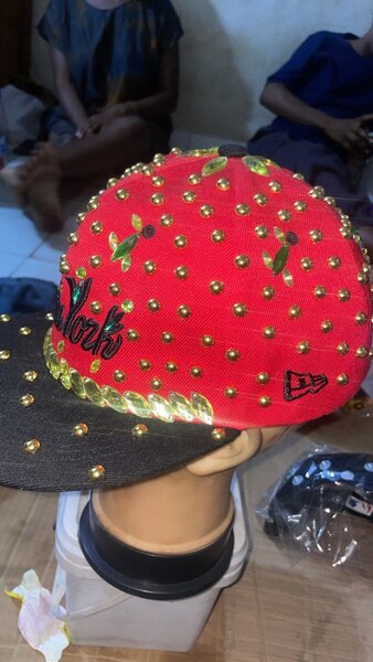 Casquette Strass New York