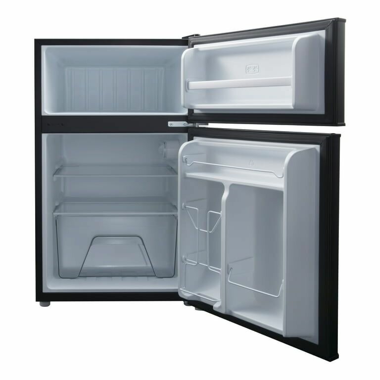 Galanz 3.1 Cu ft 2doors Mini Fridge with Freezer