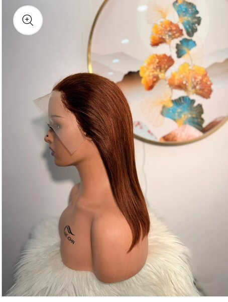 Perruque naturelle lace 16 "