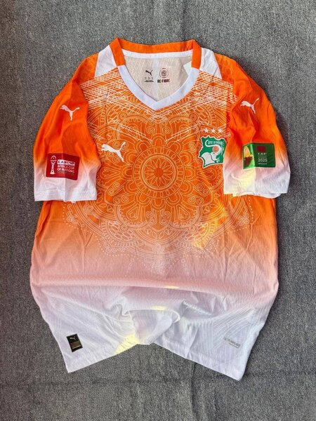 Maillot de Football Orange