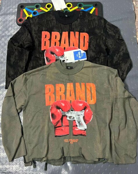 Sweat-shirt boxe à manches longues