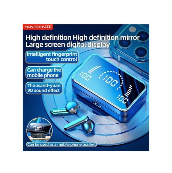 Écouteurs Bluetooth à écran miroir