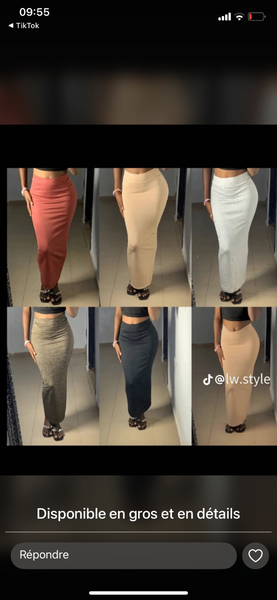 Jupe longue élégante pour femme