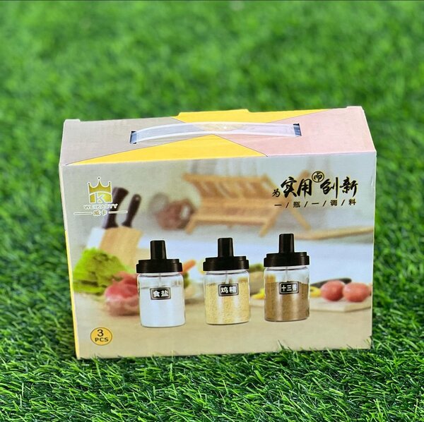 Glass Spice containers