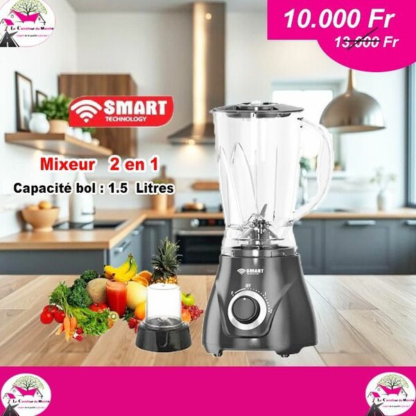 Blender 2 en 1 SMART 1.5L