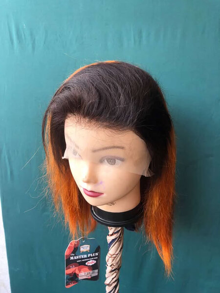 Perruque en dentelle ombrée