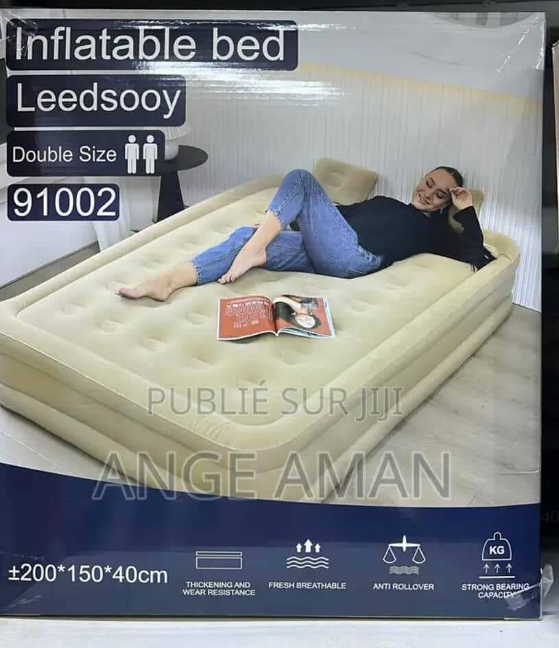 Lit gonflable double 2 places