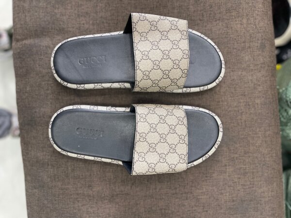 Mens LV and Gucci Slides