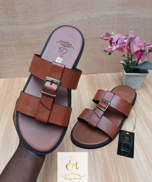 Sandales Élégantes en Cuir pour Hommes