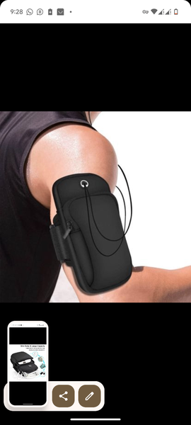 Sports Arm Band Phone Holder Gym Running