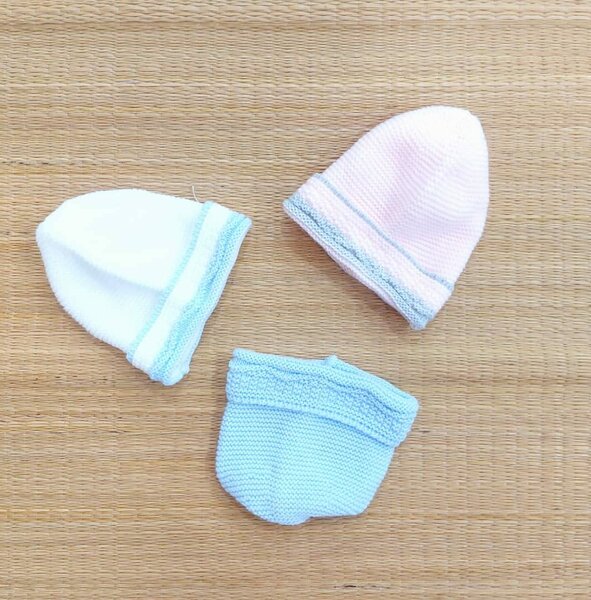 bonnet de laine pour bébé