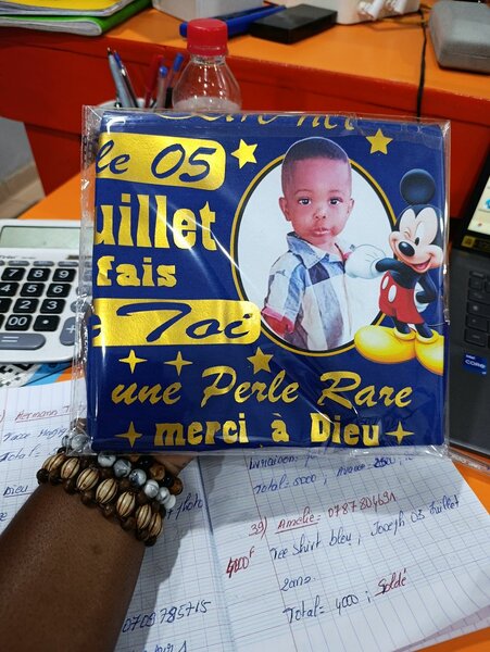 T-shirts personnalisés enfants