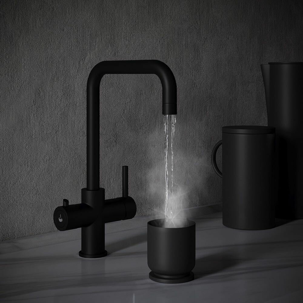 Sink mixer hot and cold