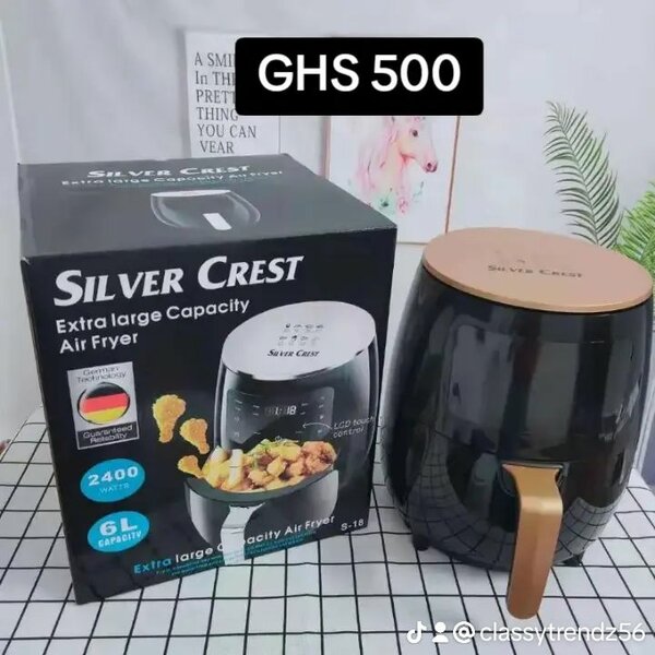 6L silver crest air fryer