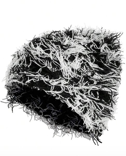 Beanie à franges stylée