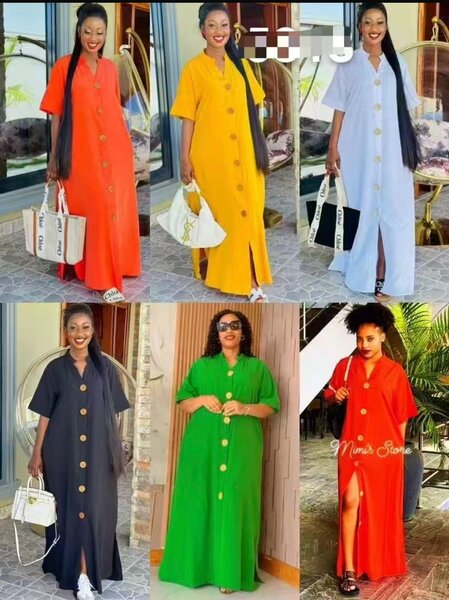 Robe Longue Décontractée Été