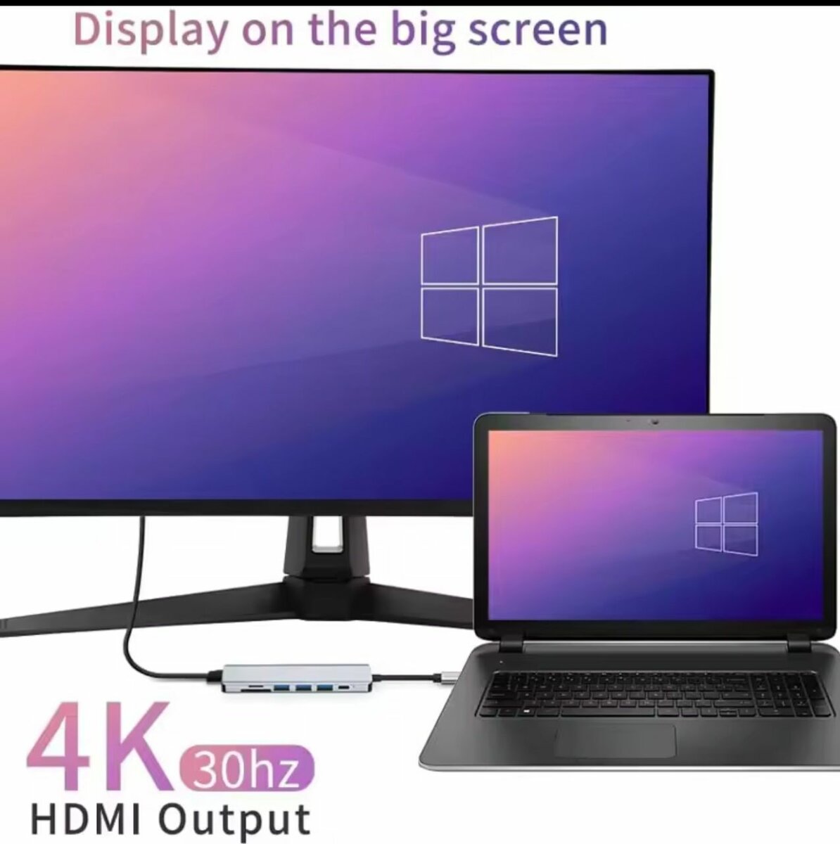 Répartiteur USB C HUB Type C