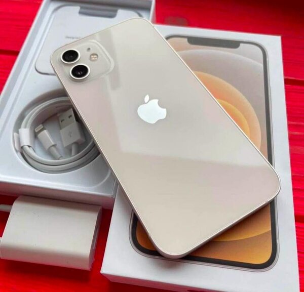iPhone 12 simple  Blanc
