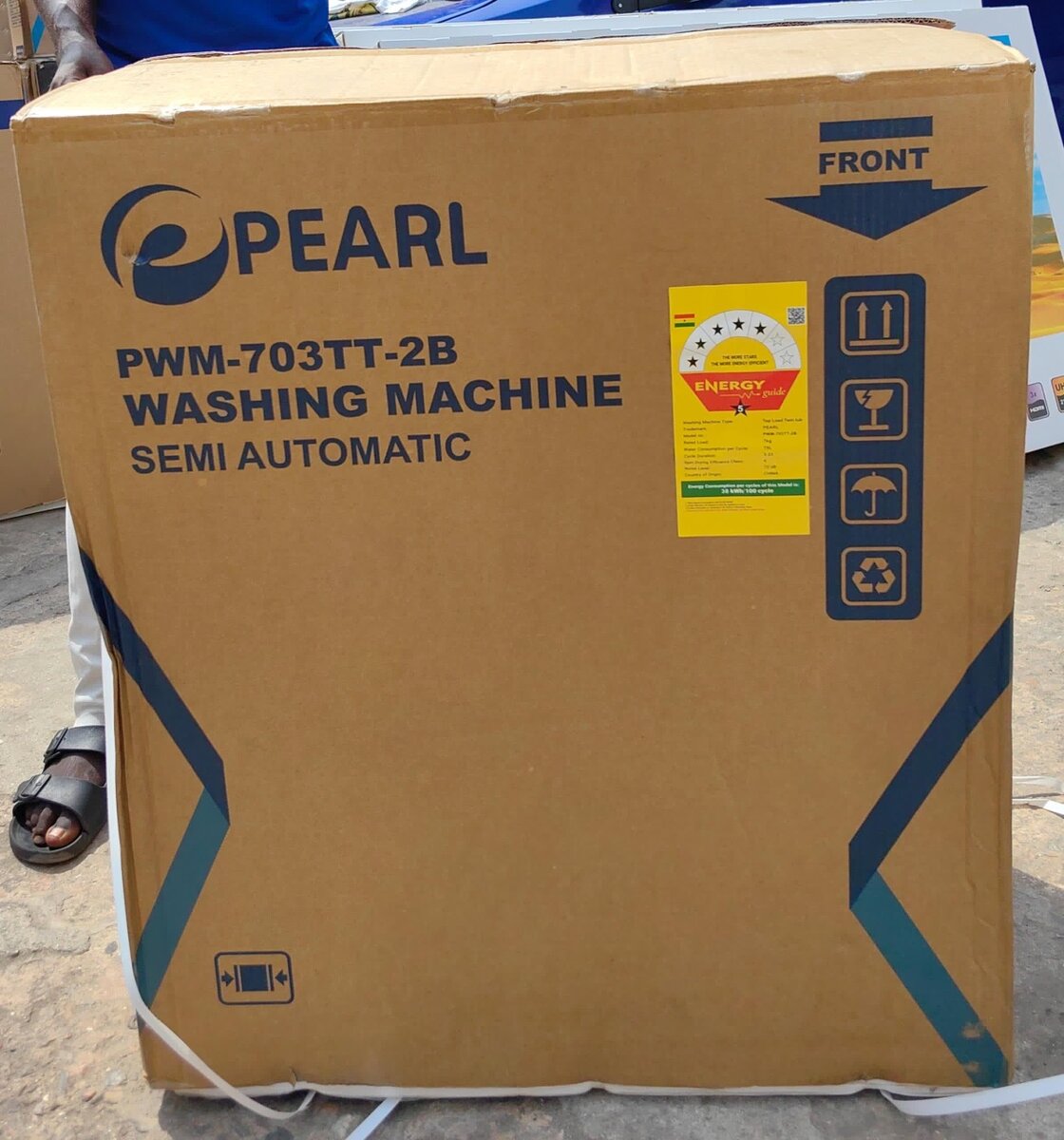 Pearl 7kg semi automatic washing machine