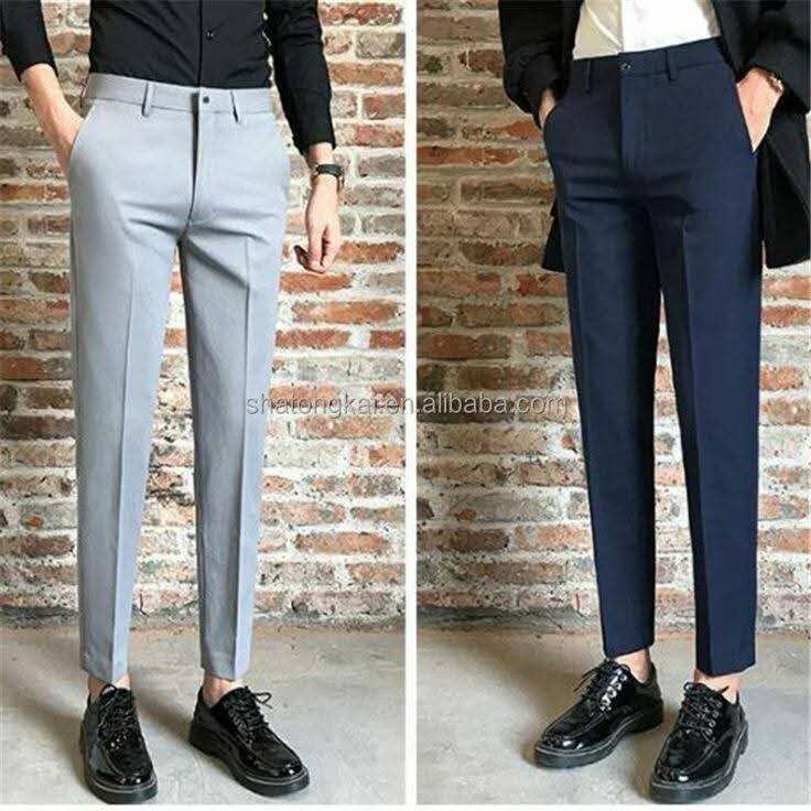 Pantalons chinos élégants hommes