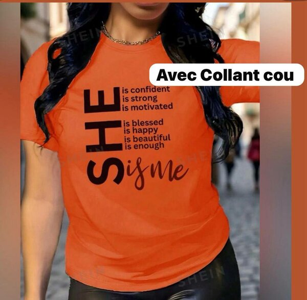 T-shirt Femme "SHE"