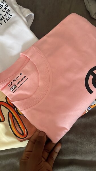 Lot de T-shirts CANDLE