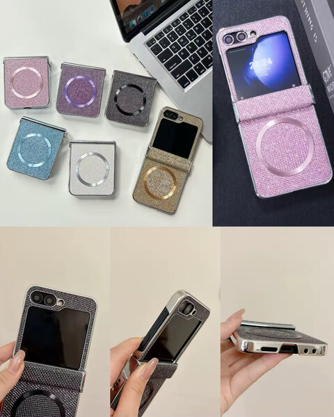 Coque Brillante avec Support