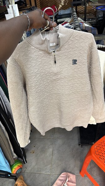 Pulls zippés en maille pour homme