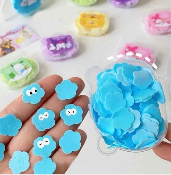 Pétales de fleurs  savonneuses