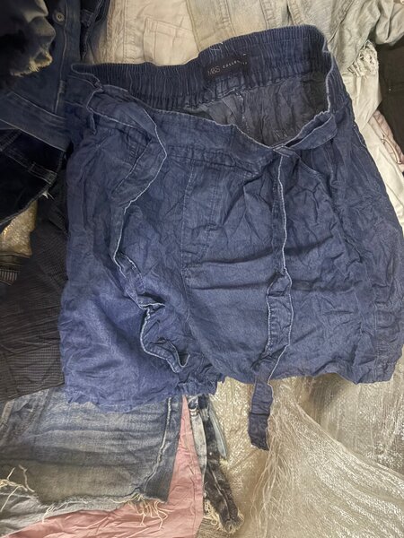 Shorts en jean et coton