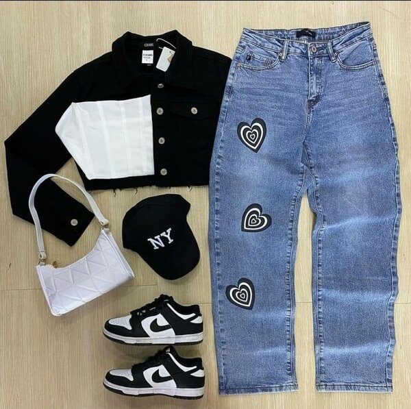 Trousers and tops for ladies