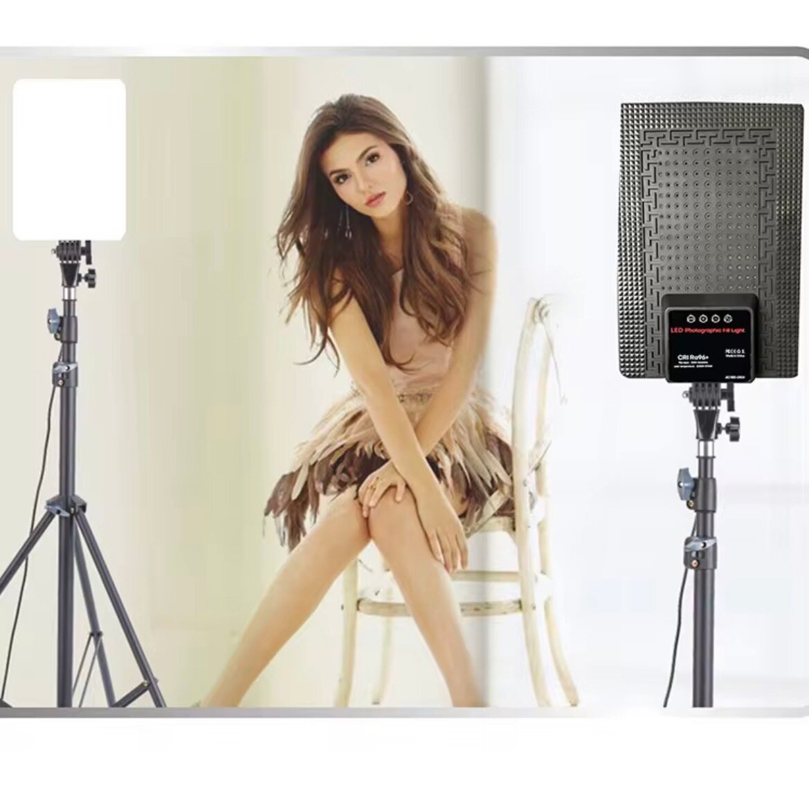 Lumière LED Photographique PL-48