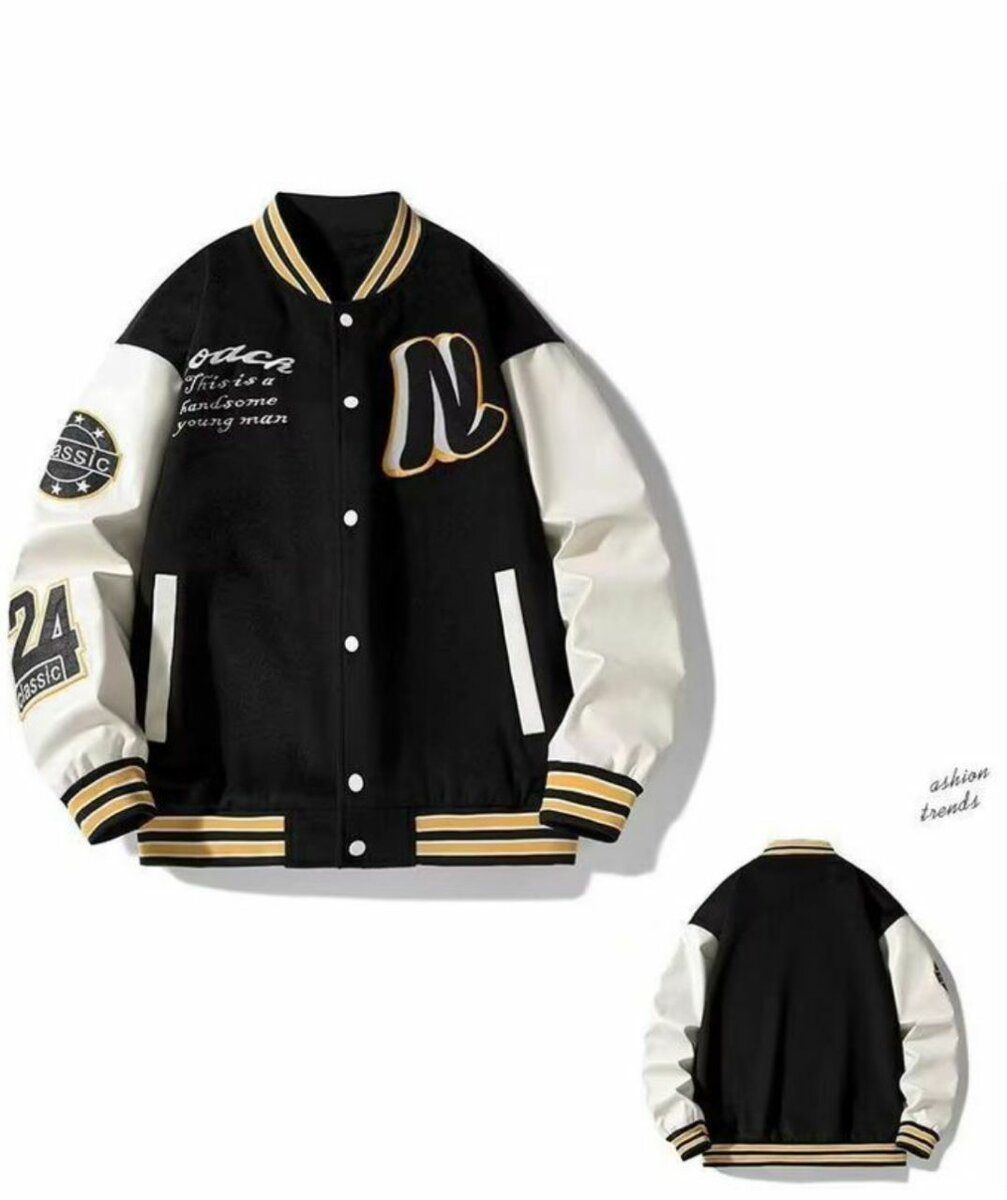 Blouson Varsity Homme Style Classique