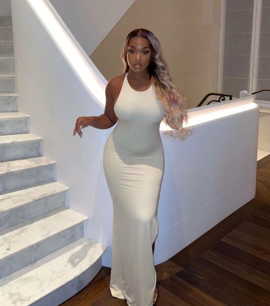 Robe longue élégante femme