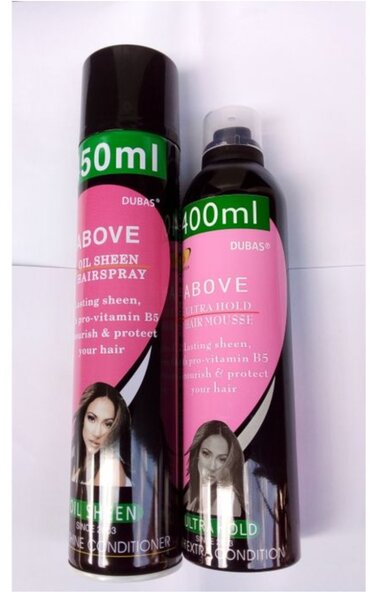 Mousse et Laque Cheveux Ultra Fixation