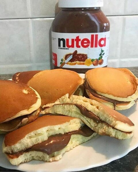 Pancakes moelleux Nutella